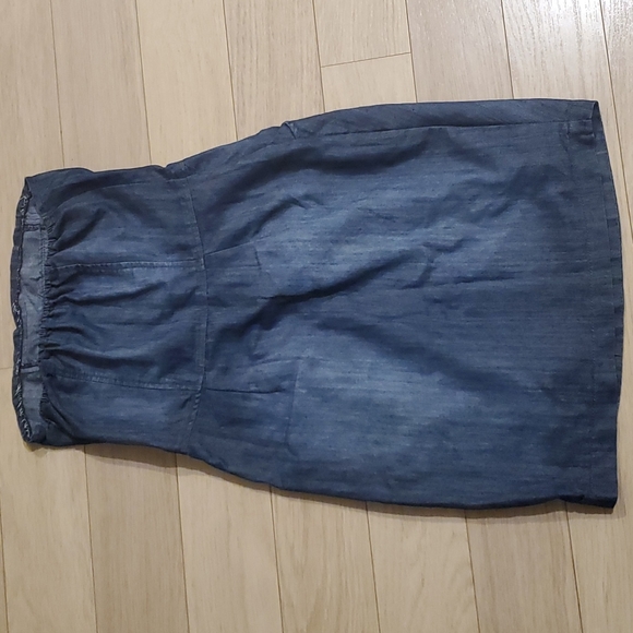 Strapless demin dress - Picture 3 of 4